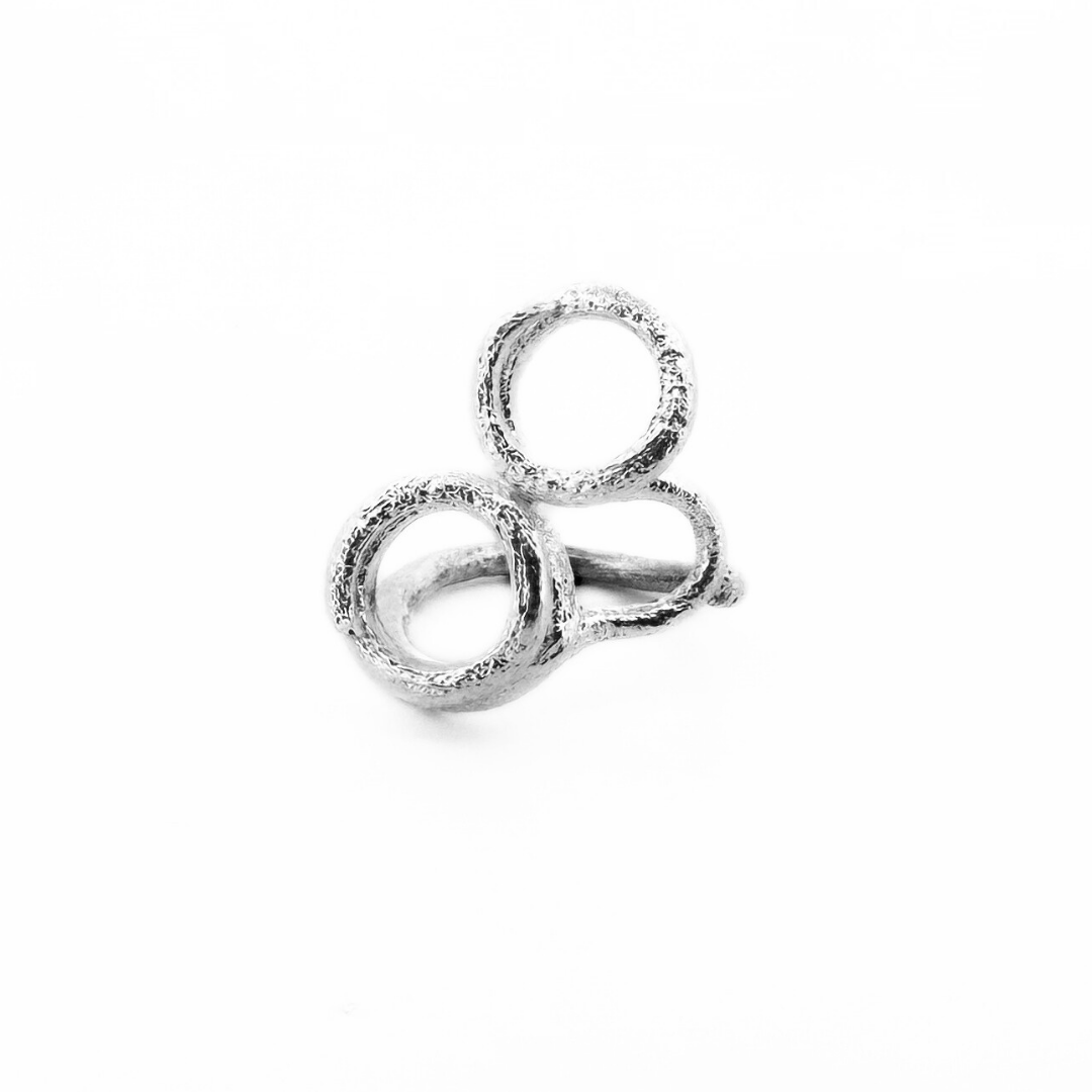 Tendril Ring - silver