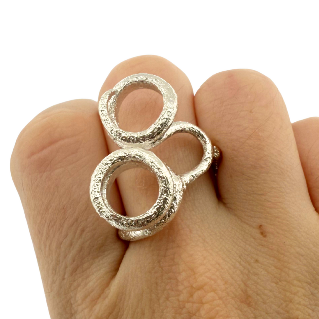Tendril Ring - silver