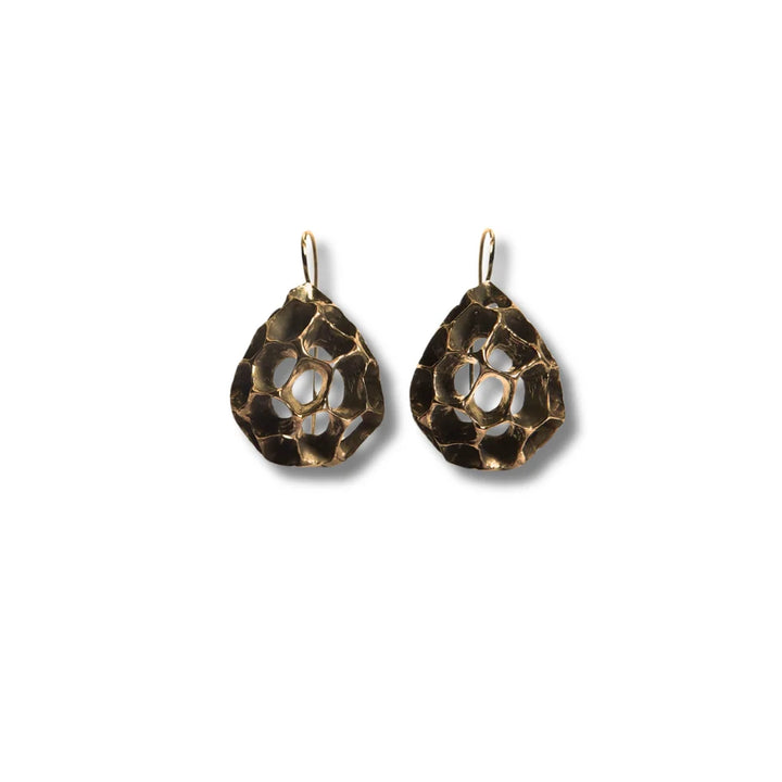 Warm Sweet Gum French Hook Earrings