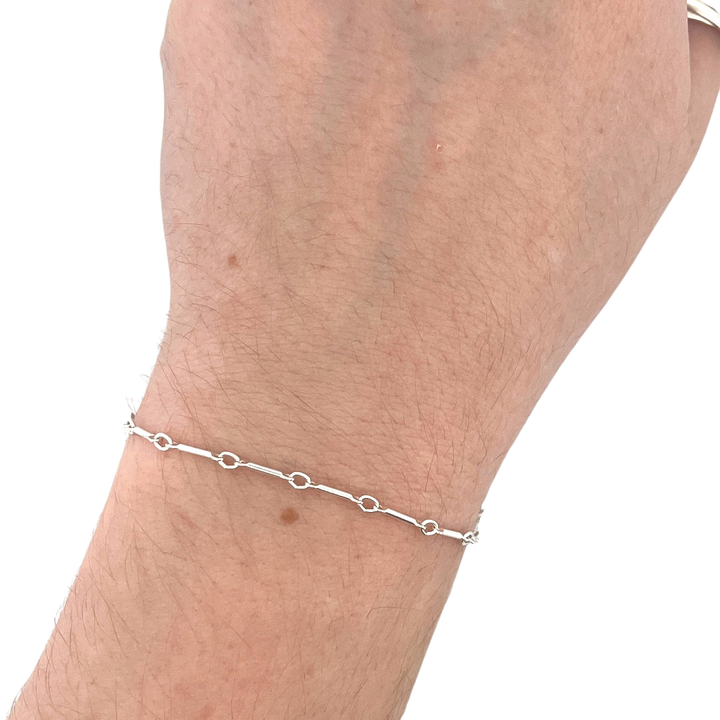Bar and Link Chain Permanent Jewelry