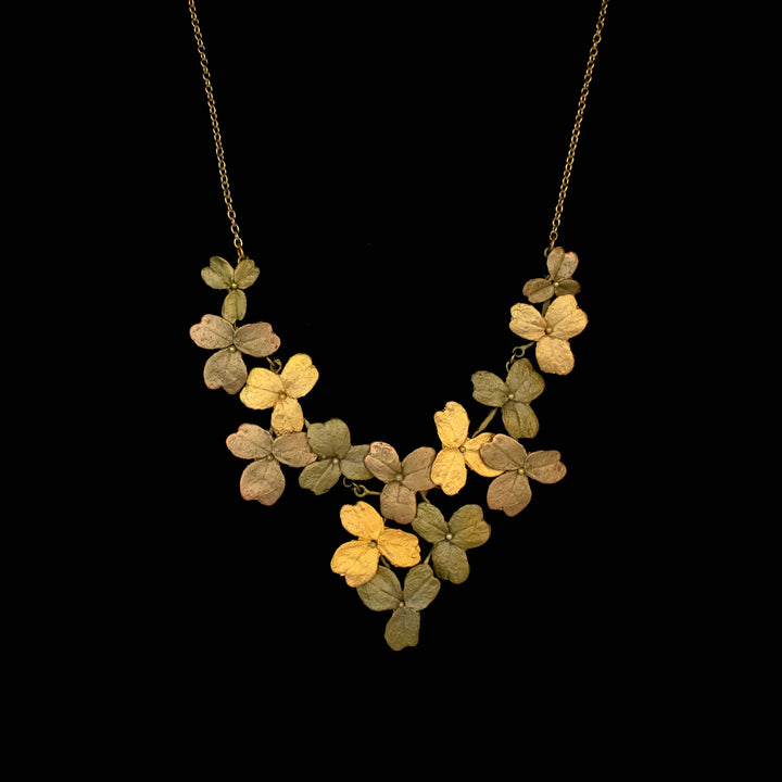 Wood Sorrel Statement Necklace