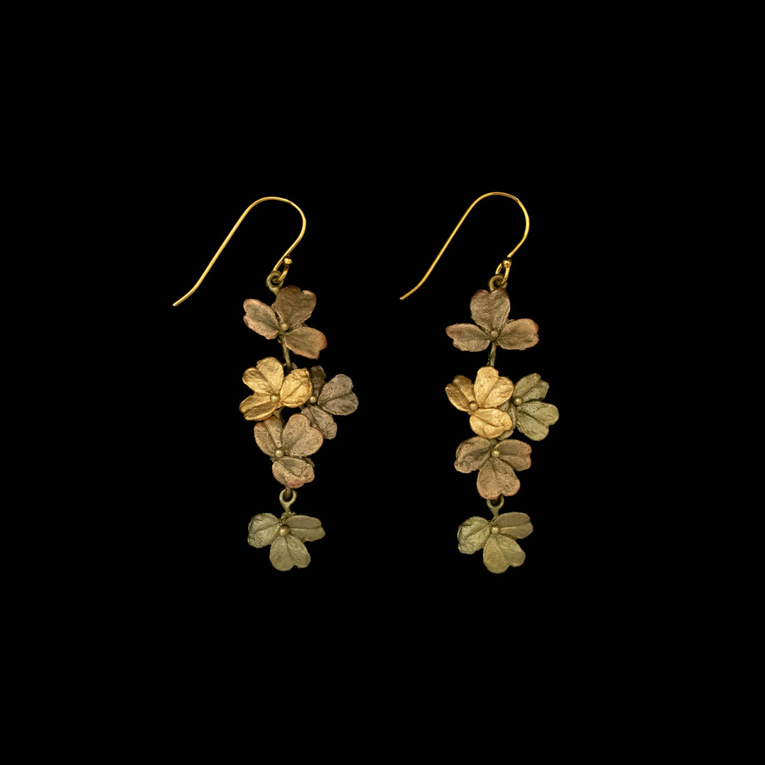 Wood Sorrel French Wire Earrings