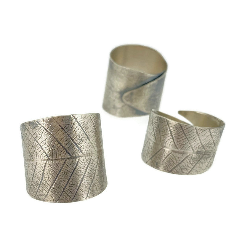 Sept 20 - Embossed Leaf Ring Workshop