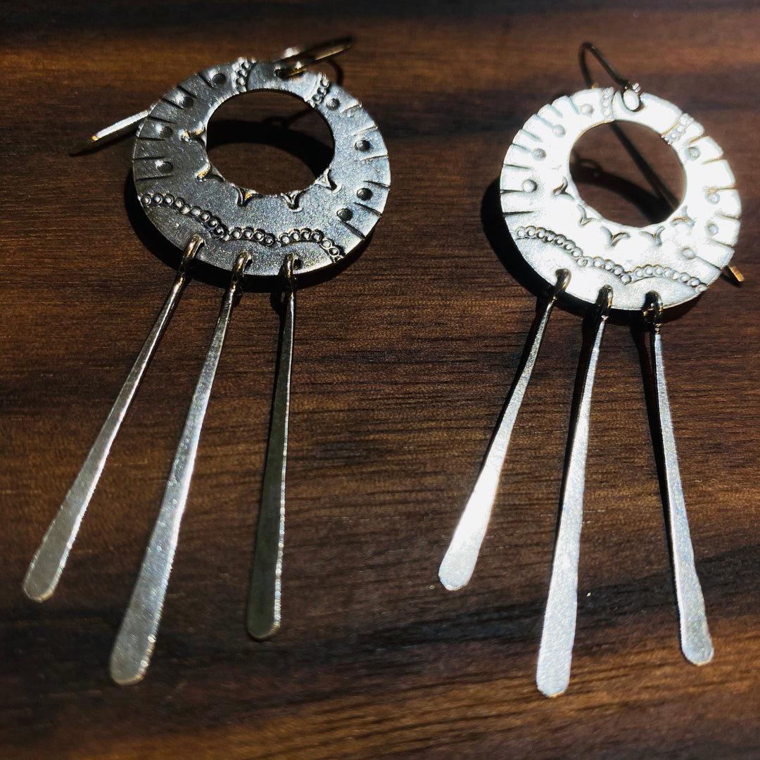 February 22 - Stamped Boho Fringe Earrings Workshop