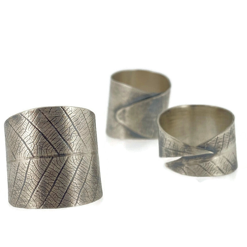 Sept 20 - Embossed Leaf Ring Workshop