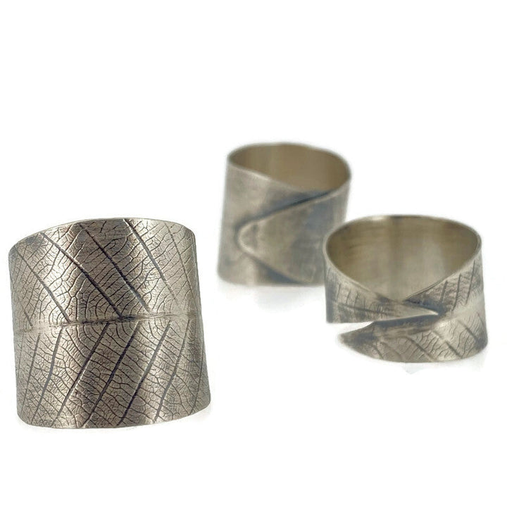 Sept 20 - Embossed Leaf Ring Workshop