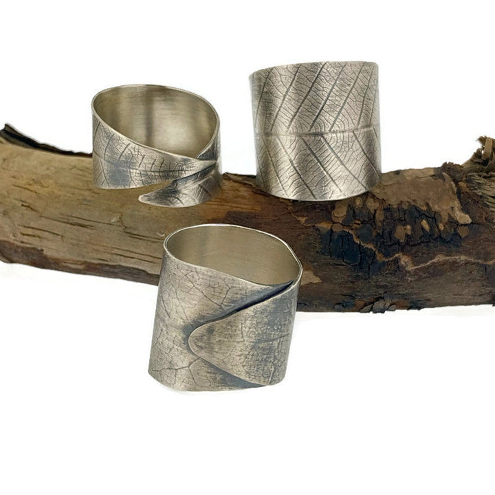 Sept 20 - Embossed Leaf Ring Workshop