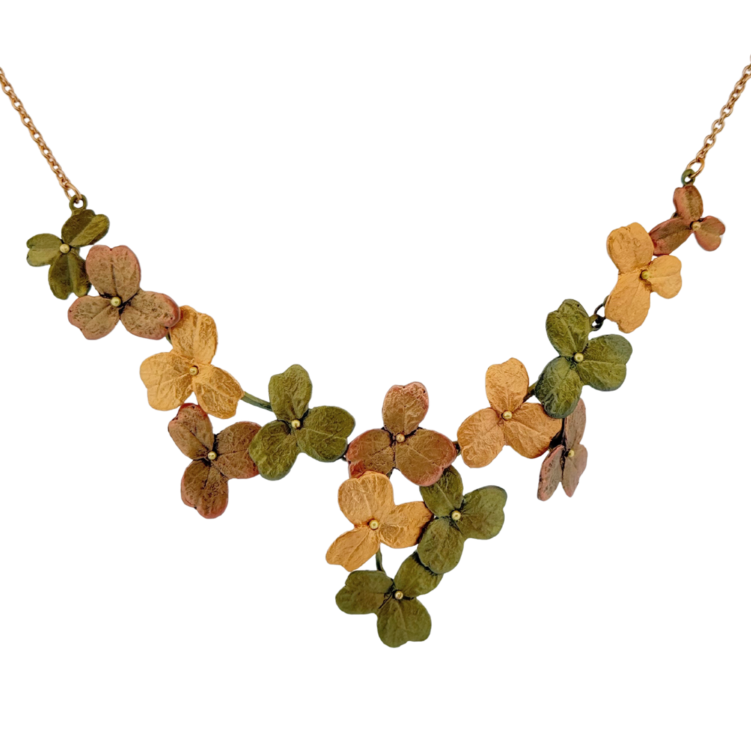 Wood Sorrel Statement Necklace